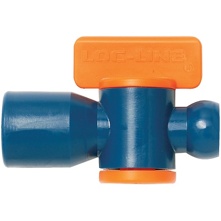 Female NPT Valve, 1/4 in, Acetal Copolymer, 170 Degrees F, 2PK MPN:21193
