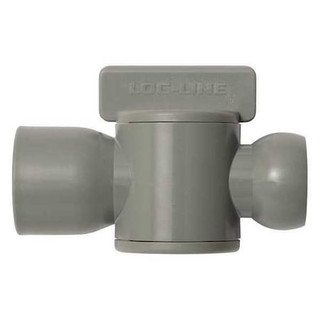 Female NPT Valve, Gray, 1/2