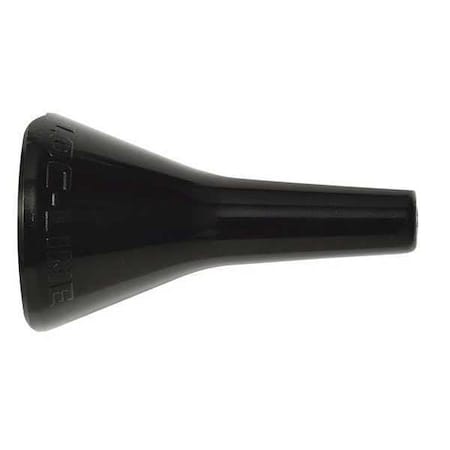 Round Nozzle, Black, 1/16
