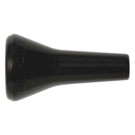 Round Nozzle, Black, 1/8