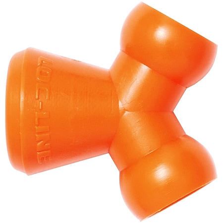 Flex Hose Y Fitting, 1/4 In, PK20 MPN:49428