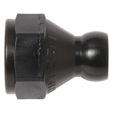 Flare Nut Adapter, Black, 3/8