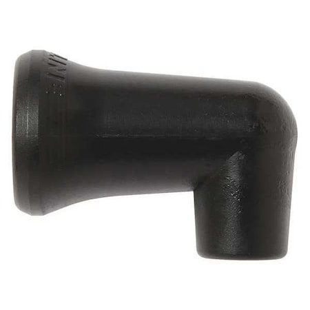 Nozzle, 90 Degree, Black, 1/4