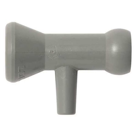 Side Flow Nozzle, Gray, 1/4
