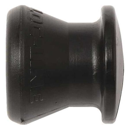 End Cap, Black, 1/4