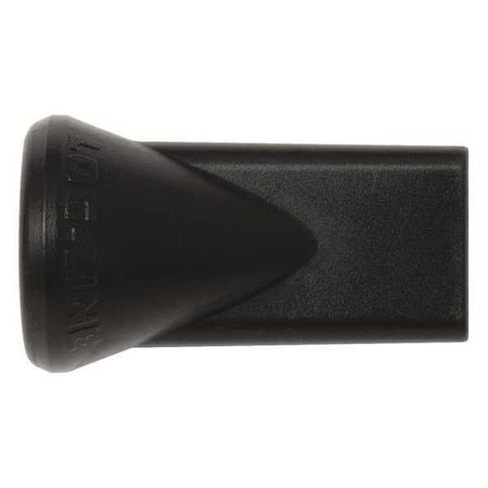 Flat Slot 60 Nozzle, Black, 1/4