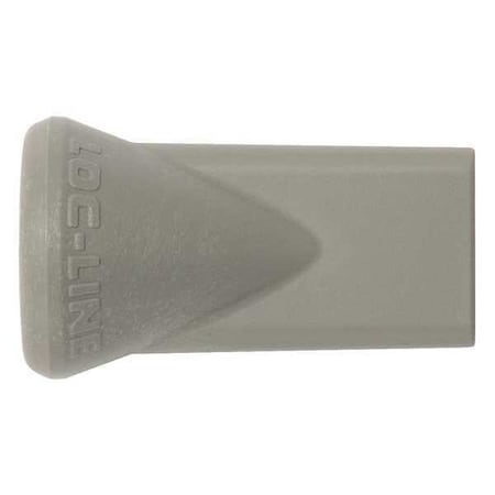 Flat Slot 60 Nozzle, Gray, 1/4