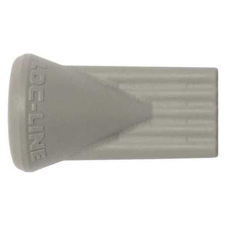Flat 5 Hole Nozzle, Gray, 1/4