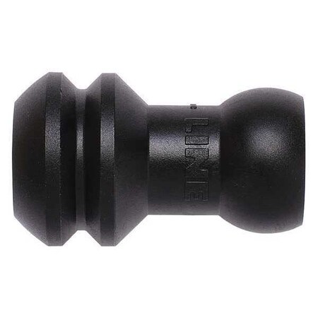 Short Lathe Adapters, 15mm, Black, PK20 MPN:49458-BLK