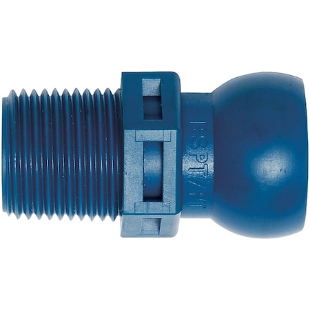 BSPT Connector, 3/8 In, PK4 MPN:51826