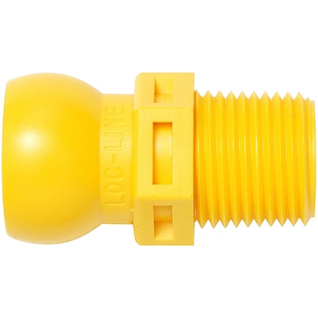 Acid Resist, Male, NPT Connector, 3/8, PK50 MPN:57864