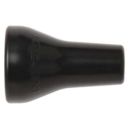 Round Nozzle, Black, 3/8