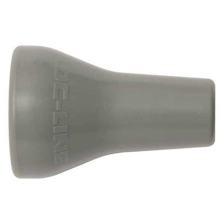 Round Nozzle, Gray, 3/8