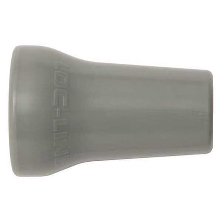 Round Nozzle, Gray, 1/2