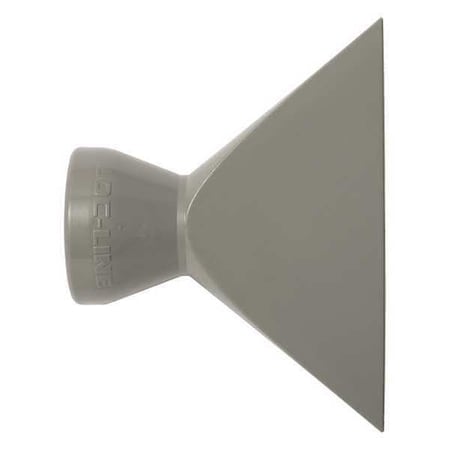 Flare Nozzle, Gray, 2-1/2