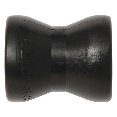 Double Socket, Black, 1/2