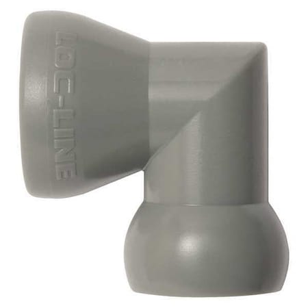 Elbow, Gray, 1/2