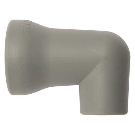 Nozzle, 90 Degree, Gray, 1/2