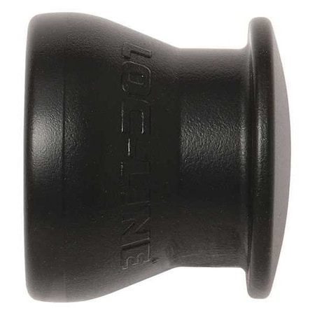 End Cap, Black, 1/2