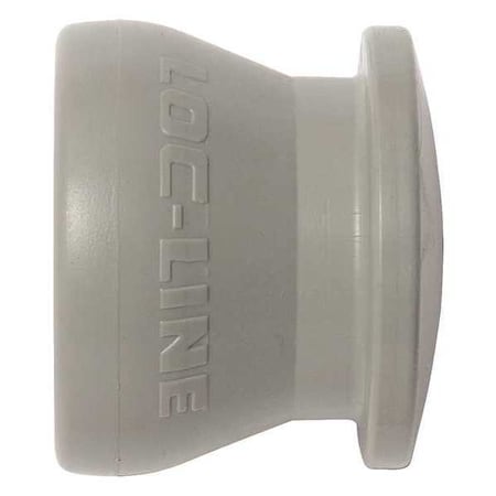 End Cap, Gray, 1/2