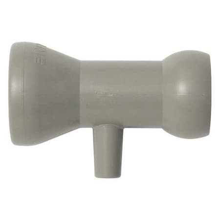 Side Flow Nozzle, Gray, 1/2