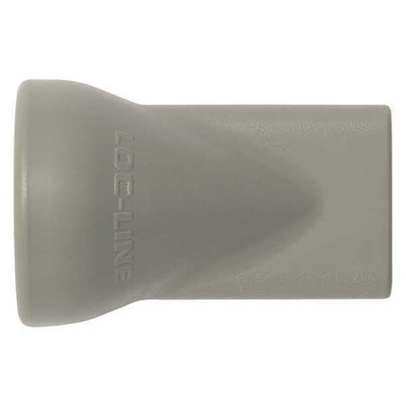 Flat Slot 125 Nozzle, Gray, 1/2