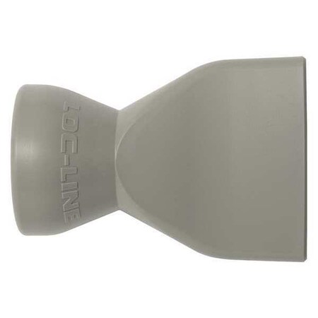 Straight Flow Nozzle, Gray, 1-1/4