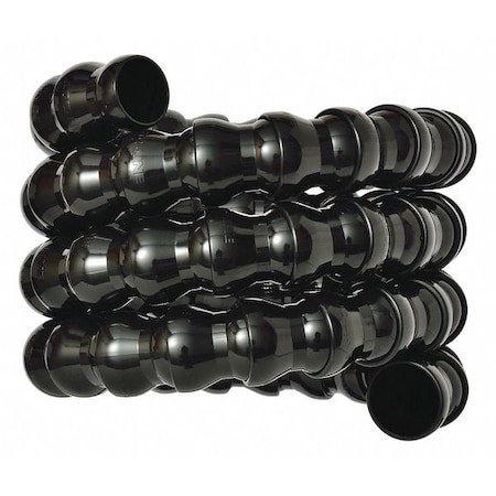 Hose, Black, 3/4