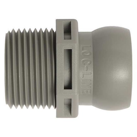 NPT Connector, Gray, 3/4
