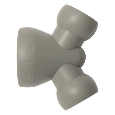 Y Reducer, Gray, 3/4