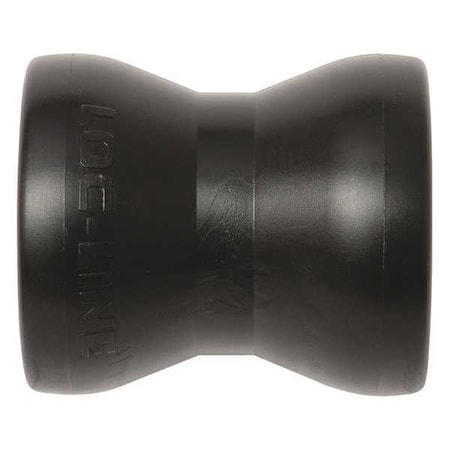 Double Socket, Black, 3/4
