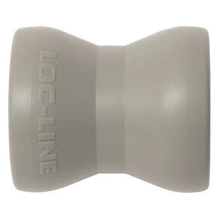 Double Socket, Gray, 3/4