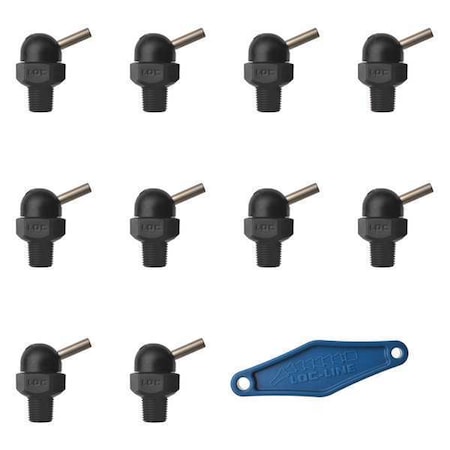 Nozzle, CT Style, 0.062in.dia, PK10 MPN:79012-BLK