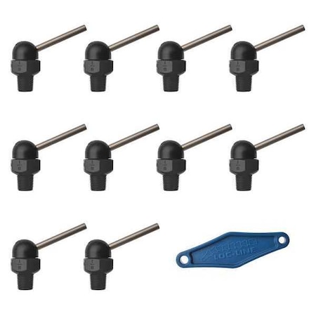 Nozzle, CT Style, 0.062in.dia, PK10 MPN:79013-BLK