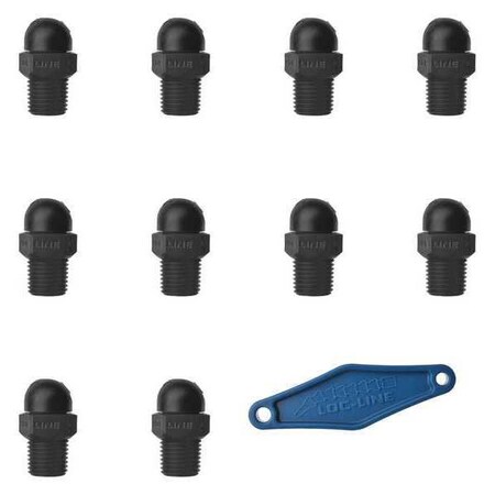 Nozzle, CT Style, 0.160in.dia, PK10 MPN:79022-BLK
