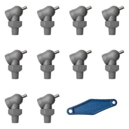 Nozzle, XR Style, 0.062in.dia, PK10 MPN:79041-G