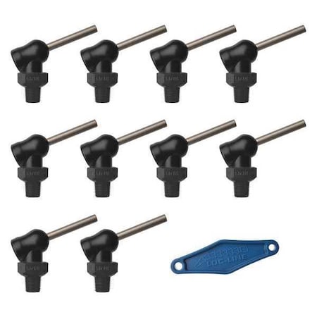 Nozzle, XR Style, 0.160in.dia, PK10 MPN:79055-BLK