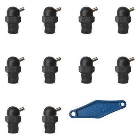 Nozzle, CT Style, 0.117in.dia, PK10 MPN:79069-BLK