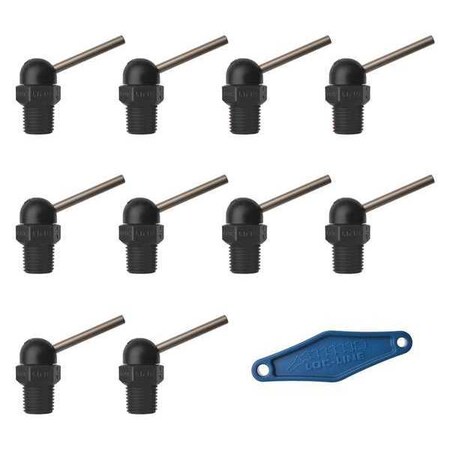 Nozzle, CT Style, 0.117in.dia, PK10 MPN:79071-BLK