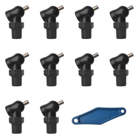 Nozzle, XR Style, 0.062in.dia, PK10 MPN:79081-BLK