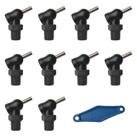 Nozzle, XR Style, 0.062in.dia, PK10 MPN:79082-BLK
