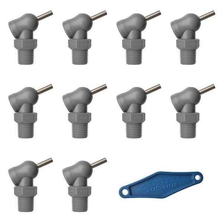 Nozzle, XR Style, 0.062in.dia, PK10 MPN:79082-G