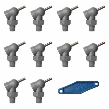 Nozzle, XR Style, 0.860in.dia, PK10 MPN:79086-G