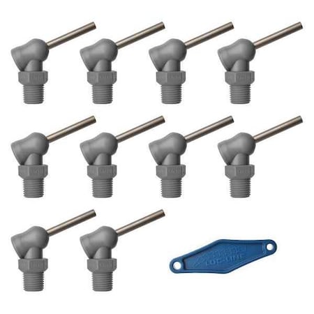 Nozzle, XR Style, 0.860in.dia, PK10 MPN:79087-G