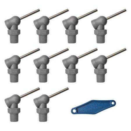 Nozzle, XR Style, 0.117in.dia, PK10 MPN:79091-G