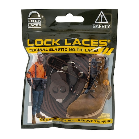 Safety Boot Laces, Brown, 72