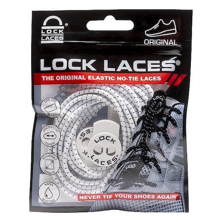 Safety Shoe Laces, White, 48