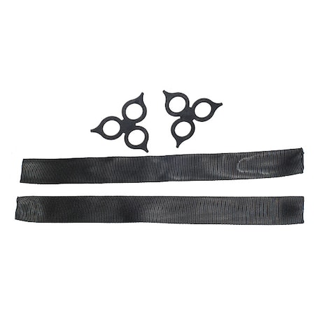 Synthetic Shackle Kit, PK2, Pin Length: 3 in MPN:16-043810