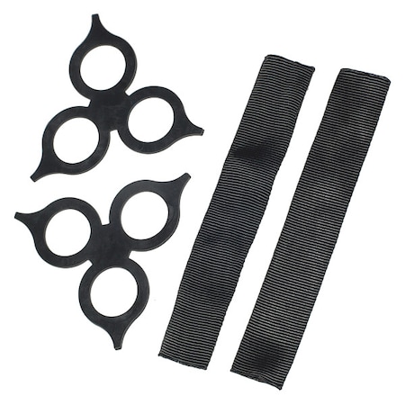 Synthetic Shackle Kit, PK2, Pin Length: 3-1/2 in MPN:16-050006