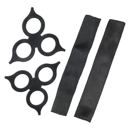 Synthetic Shackle Kit, PK2, Bow Width: 6 in MPN:16-056306